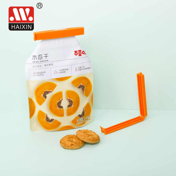 Airtight Food Snack Bag Clip Sealer – Reusable Plastic Clips for Kitchen, Camping & Travel – Keep Food