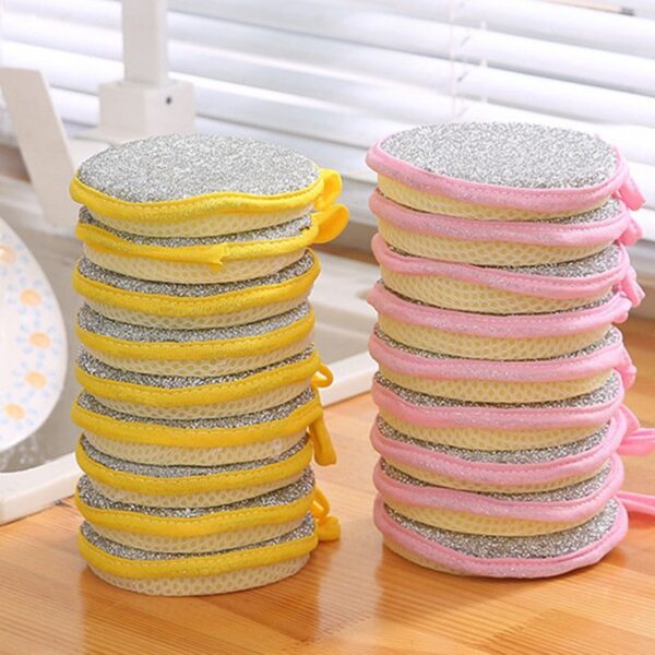 Dishwashing Sponges & Scouring Pads – Heavy-Duty Kitchen Cleaning Tools for Pots, Pans, Dishes & Tableware